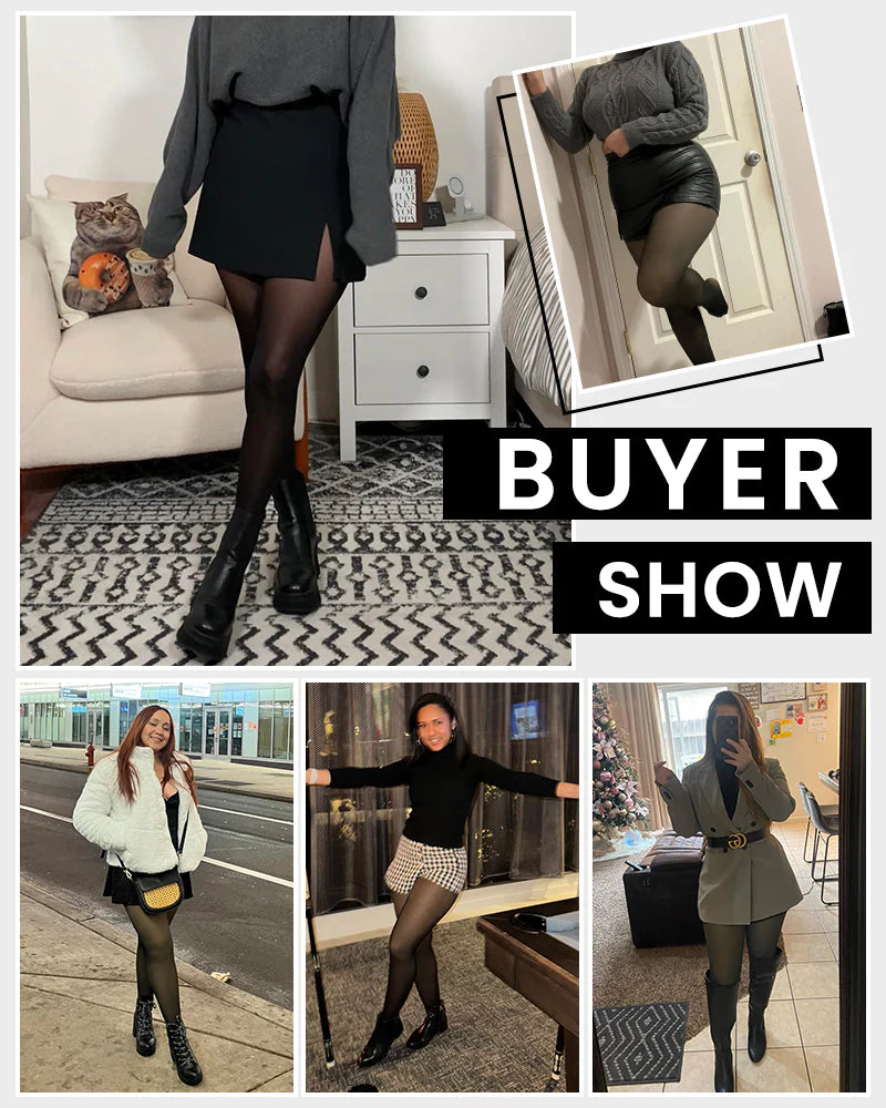 Elura Illusion Fleece Tights