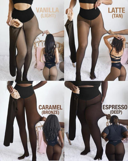Elura Illusion Fleece Tights
