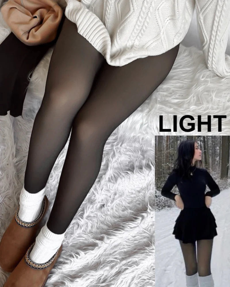 Elura Illusion Fleece Tights