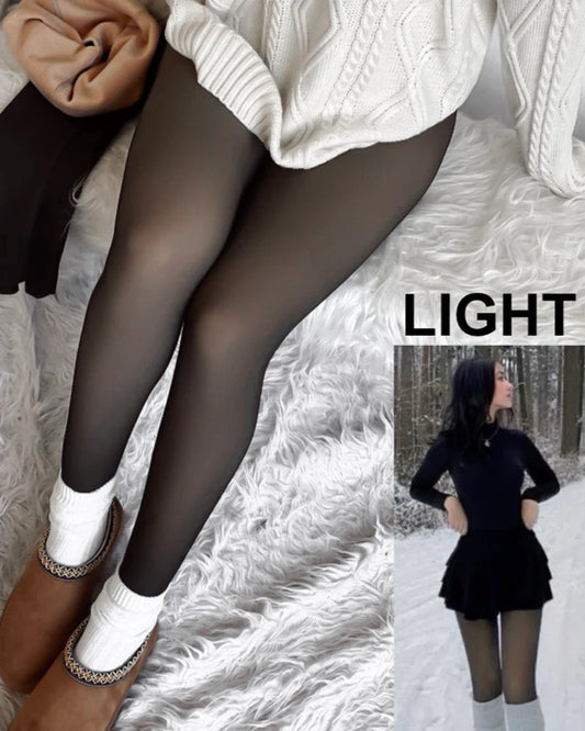 Elura Illusion Fleece Tights