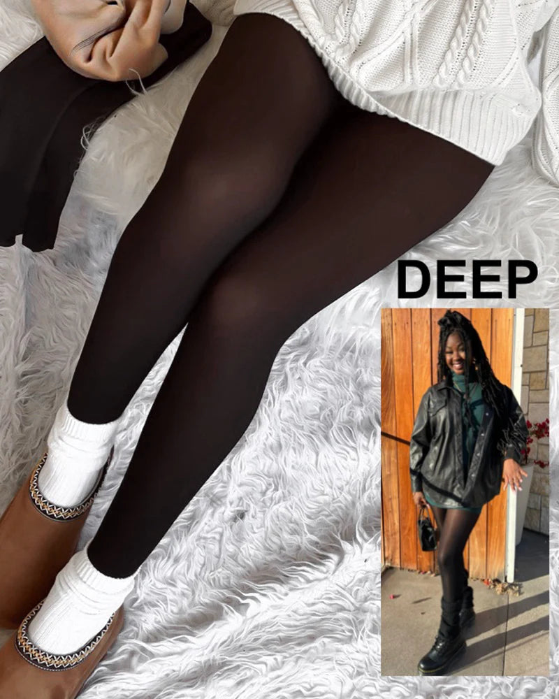 Elura Illusion Fleece Tights